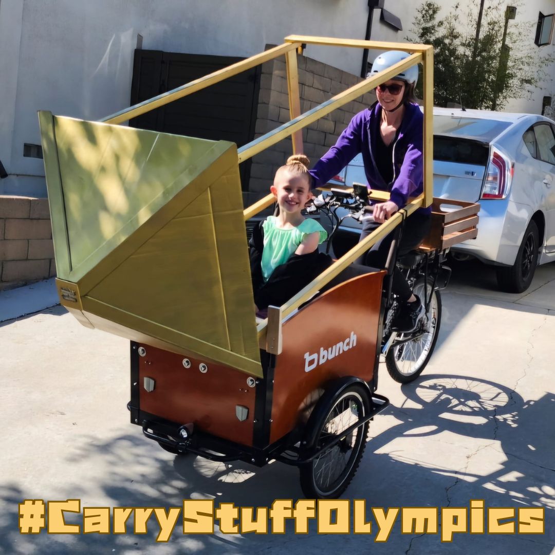 Bunch fam takes GOLD in the #CarryStuffOlympics!