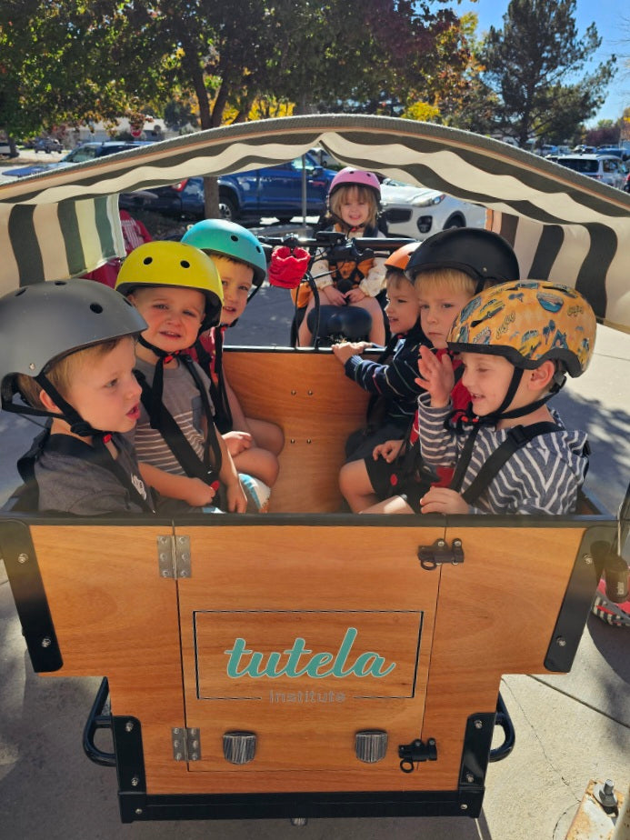 Pedaling Preschool: Day Care By Cargo Bike