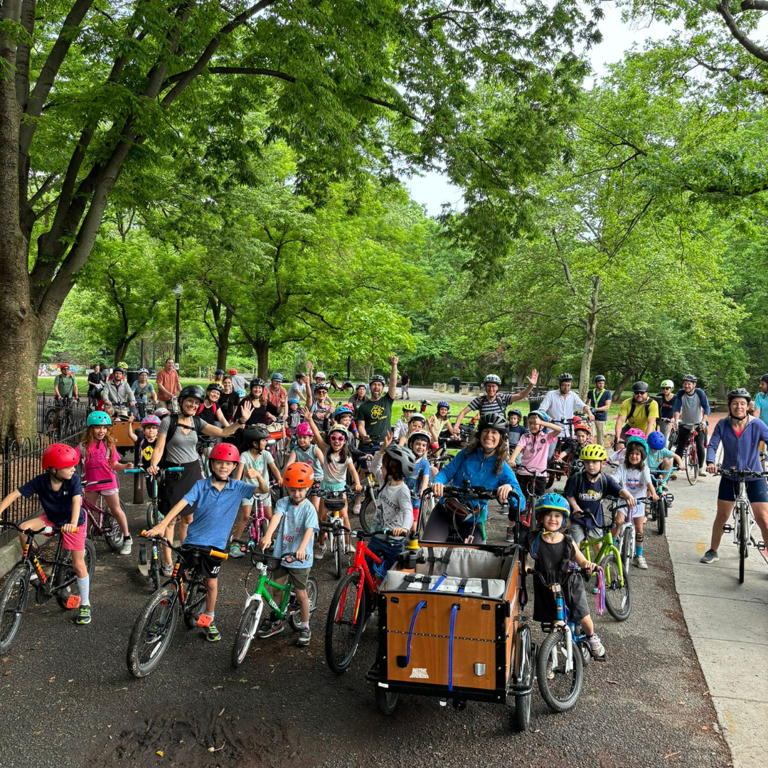 Join the Joy Parade! Bike buses, group rides and more