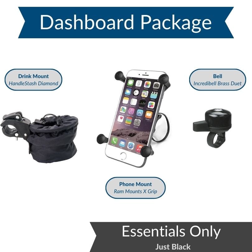 Dashboard Package #color_Just Black #style_Essentials Only