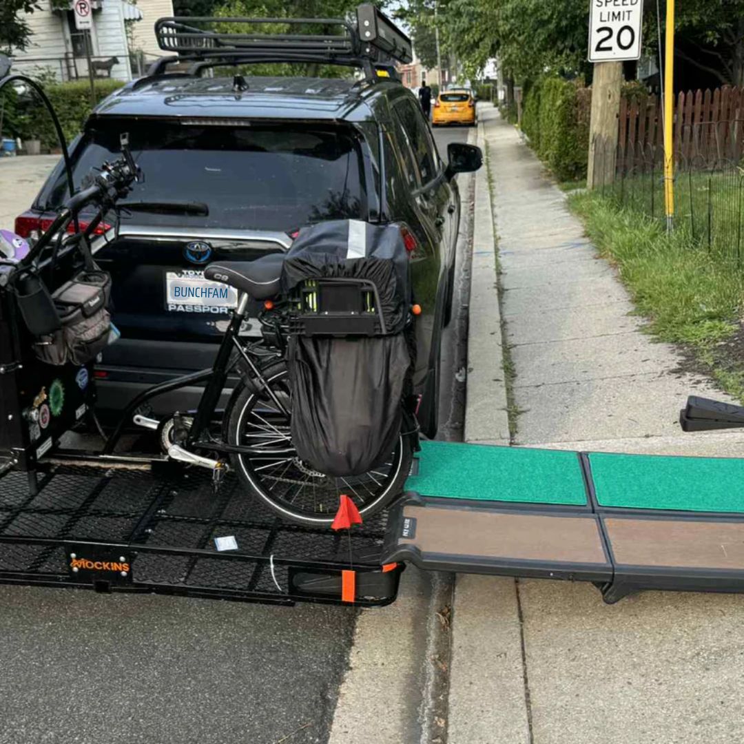 Hitch Carrier Rack For Cargo Bikes