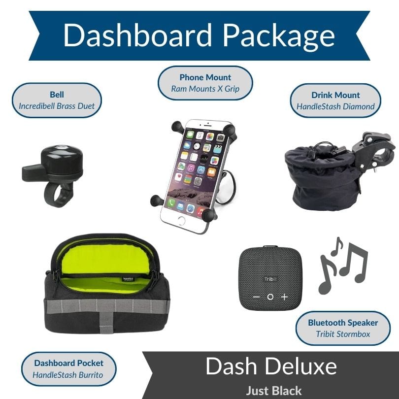 Dashboard Package - Dash Deluxe #color_Just Black #style_Dash Deluxe