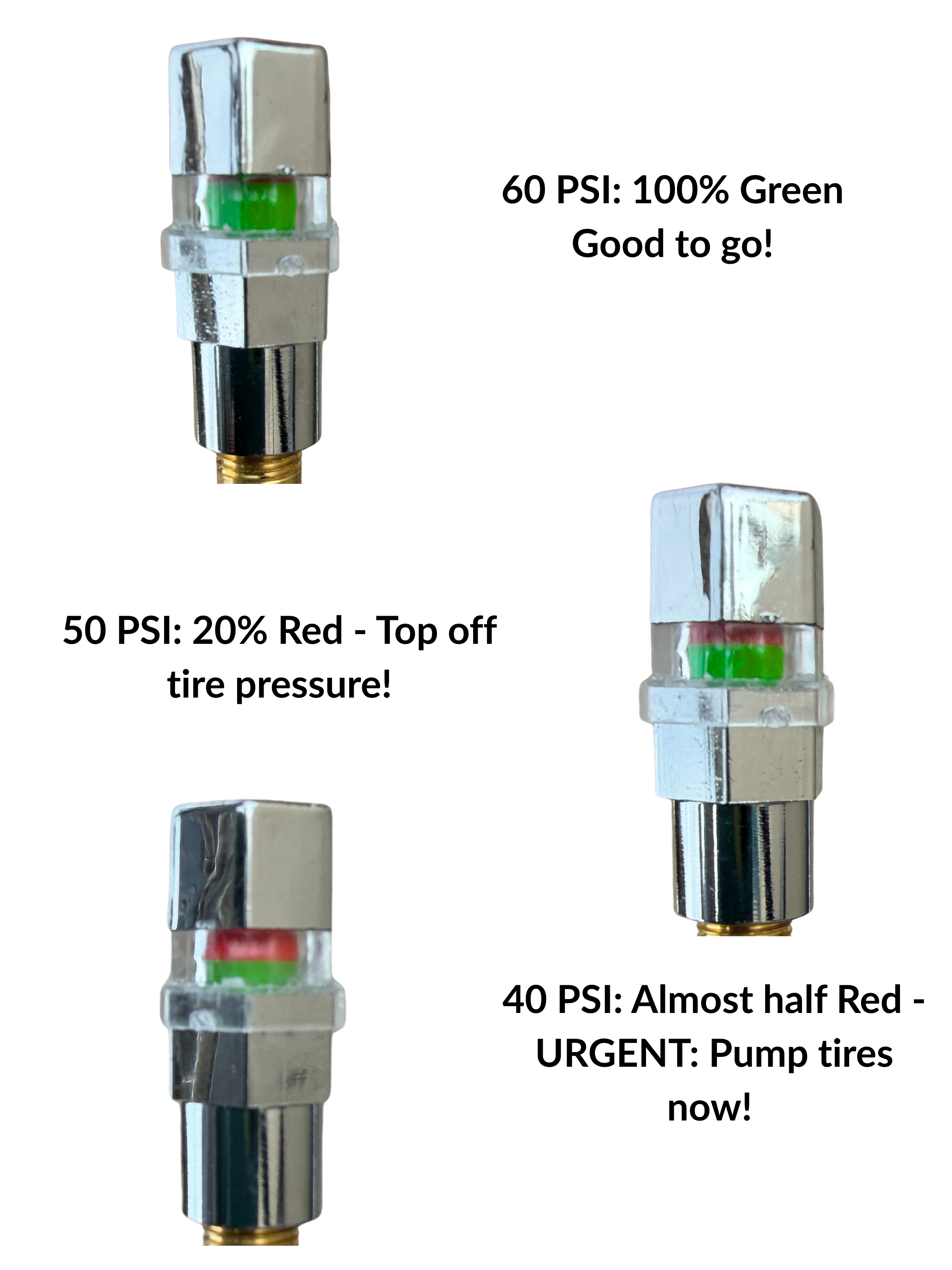 Tire Pressure Monitor Caps