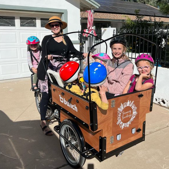 Preschool Bunch Bike #color_Honey Woodgrain