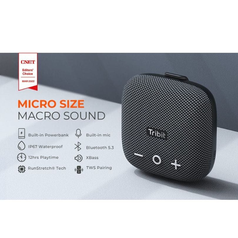 Bluetooth Speaker: Tribit Stormbox Micro 2