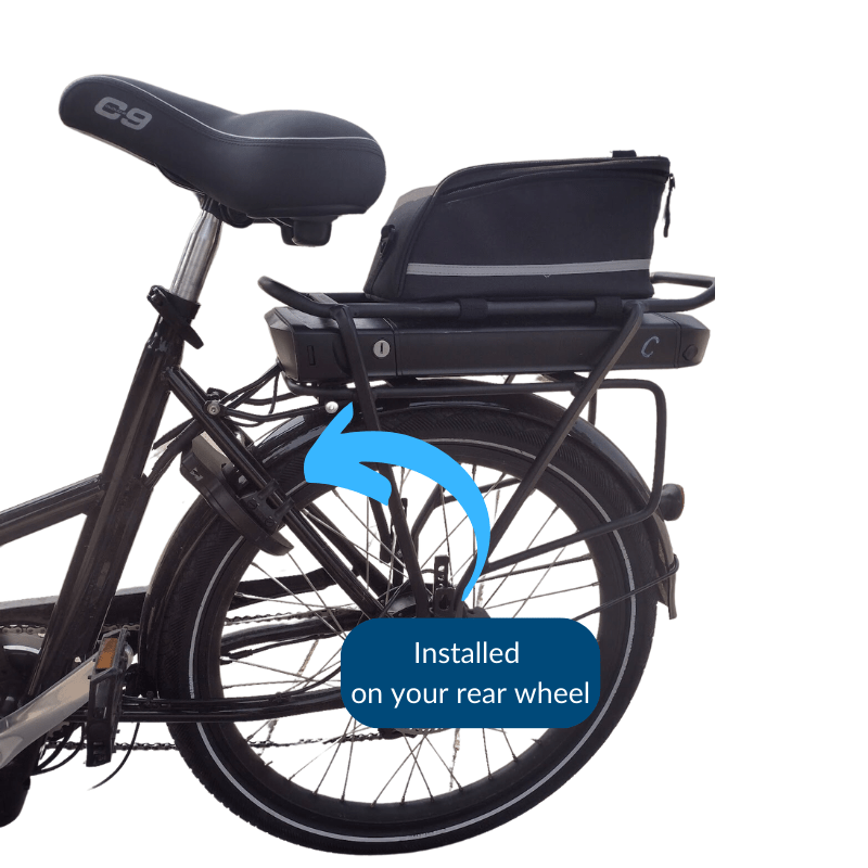 Back wheel lock bike sale