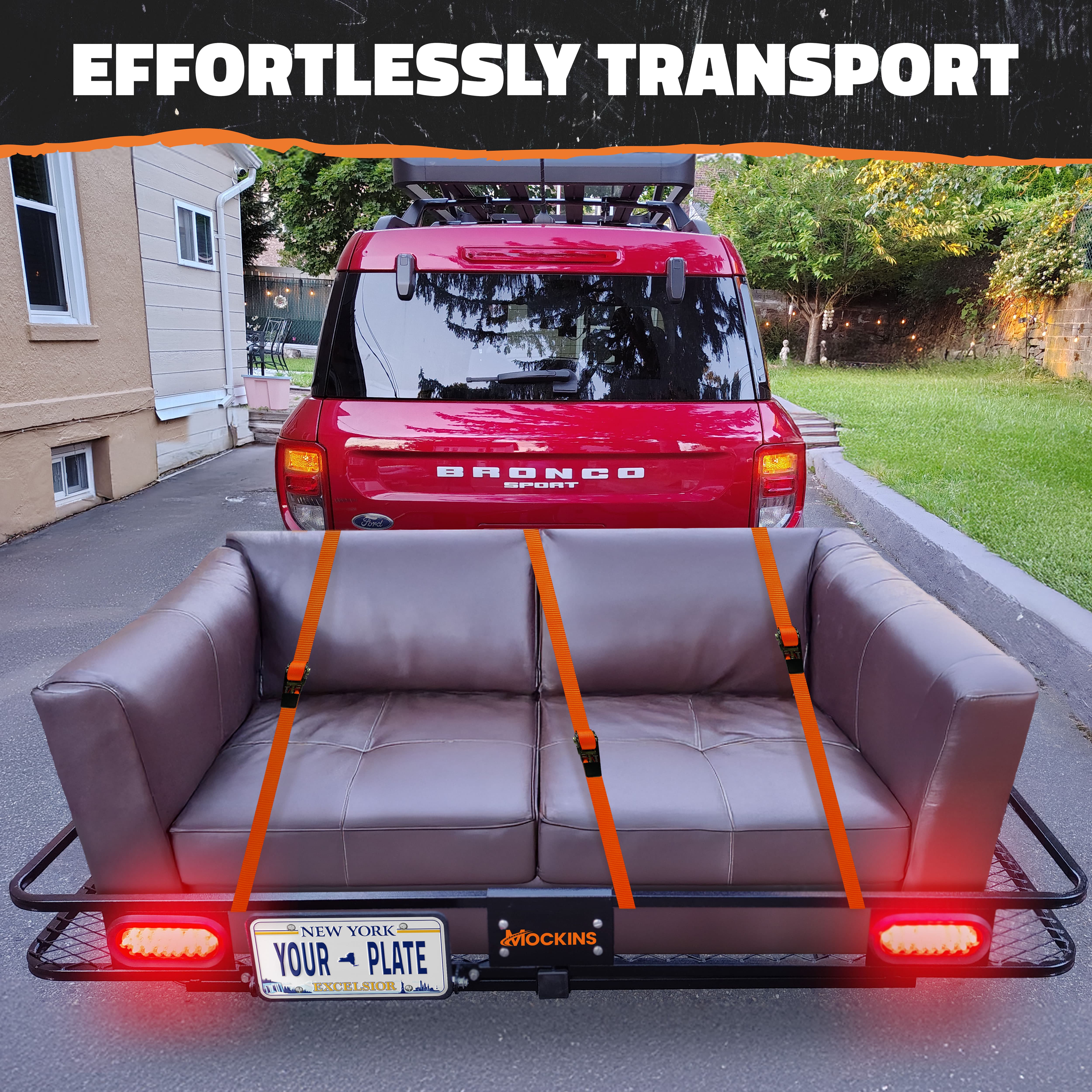 Hitch Carrier Rack For Cargo Bikes