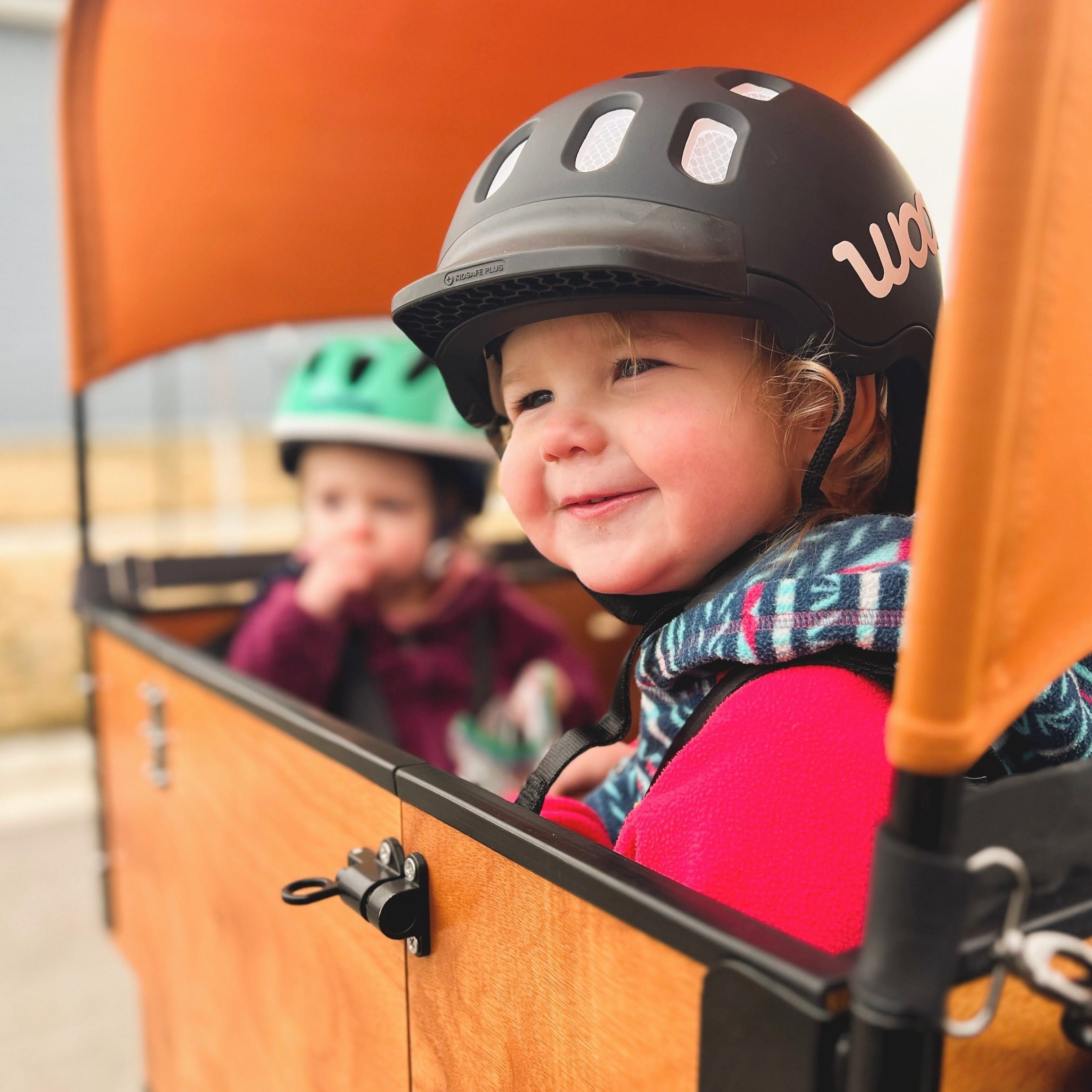 Preschool Bunch Bike #color_Honey Woodgrain