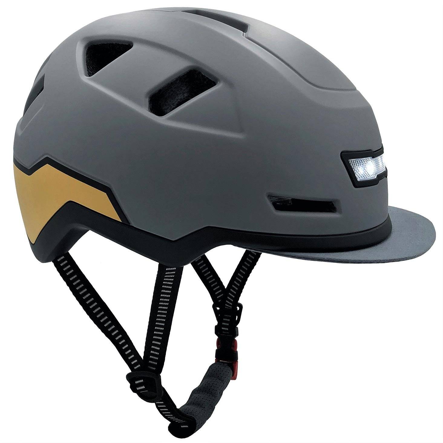 Xnito Ebike Helmet With Lights - Gull