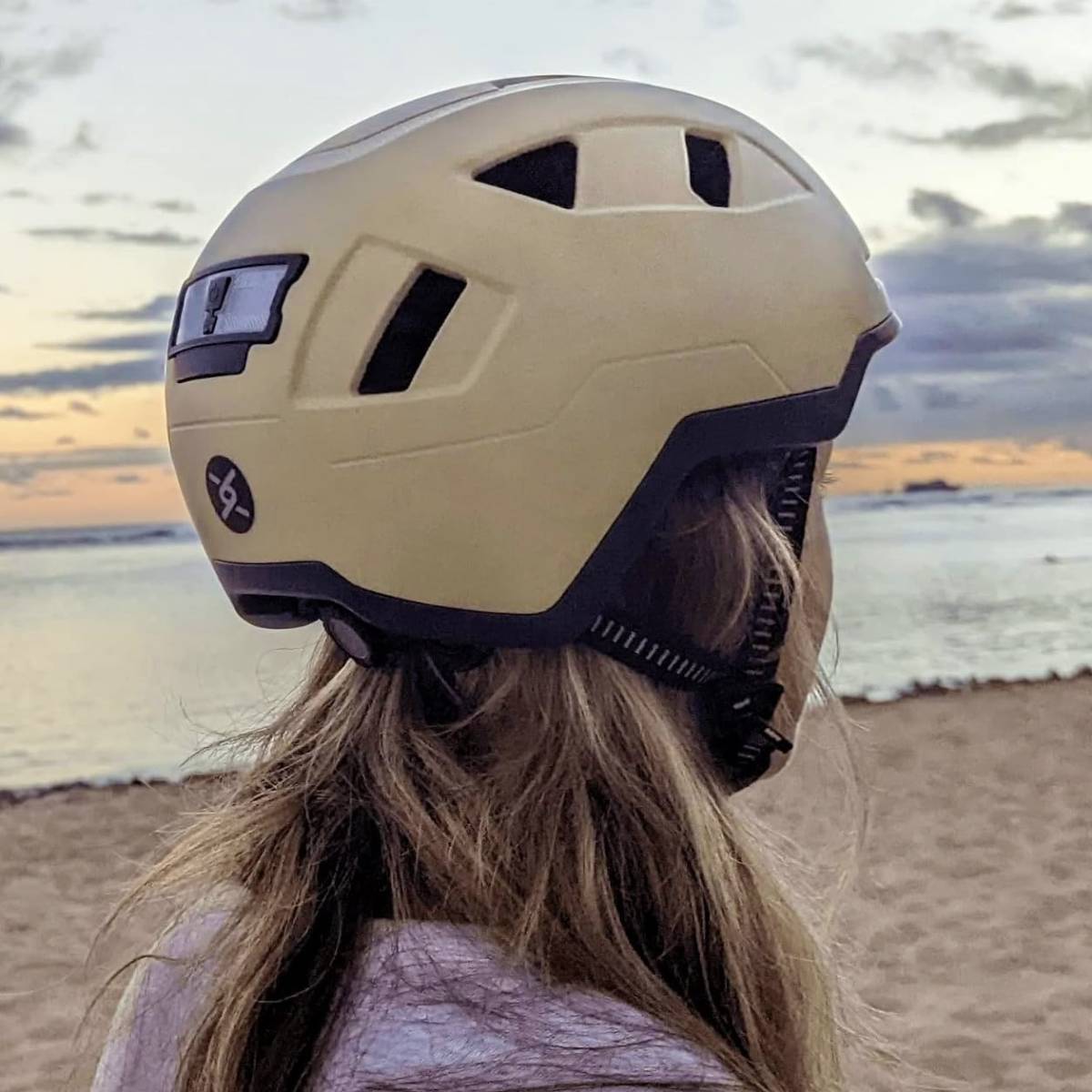 Xnito Ebike Helmet With Lights - Hemp