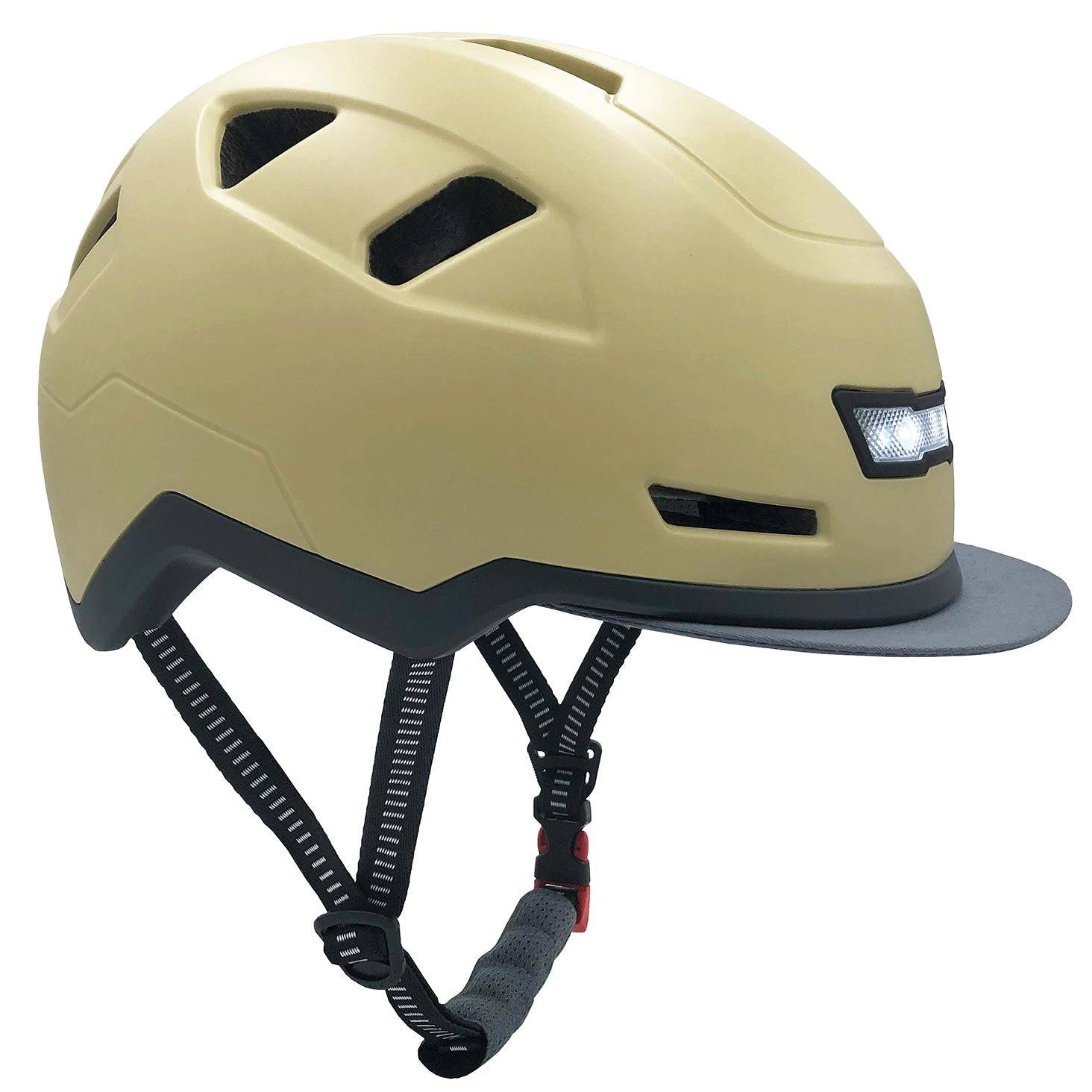 Xnito Ebike Helmet With Lights - Hemp