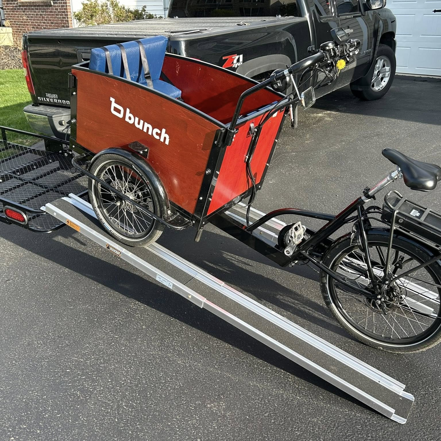 Hitch Carrier Rack For Cargo Bikes