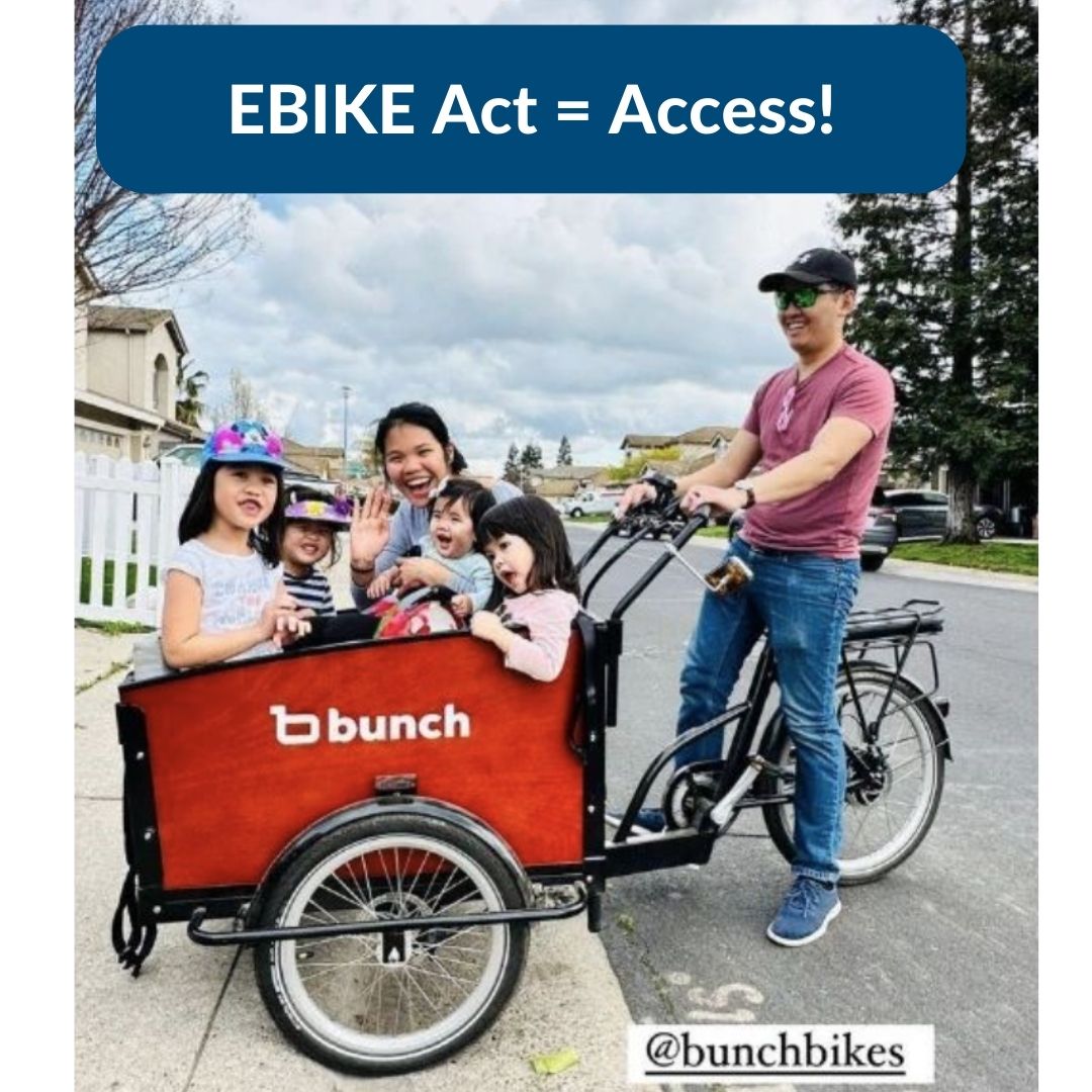 What the Proposed E-BIKE Act Tax Credit Means for Cargo Bikes