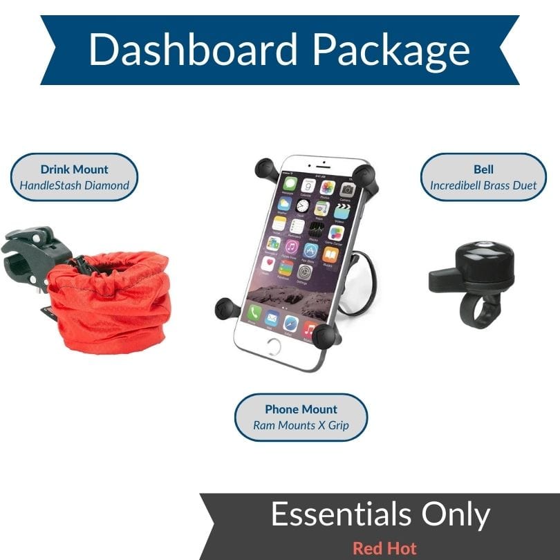 Dashboard Package  #color_Red Hot  #style_Essentials Only
