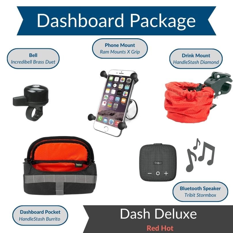 Dashboard Package - Dash Deluxe #color_Red Hot #style_Dash Deluxe