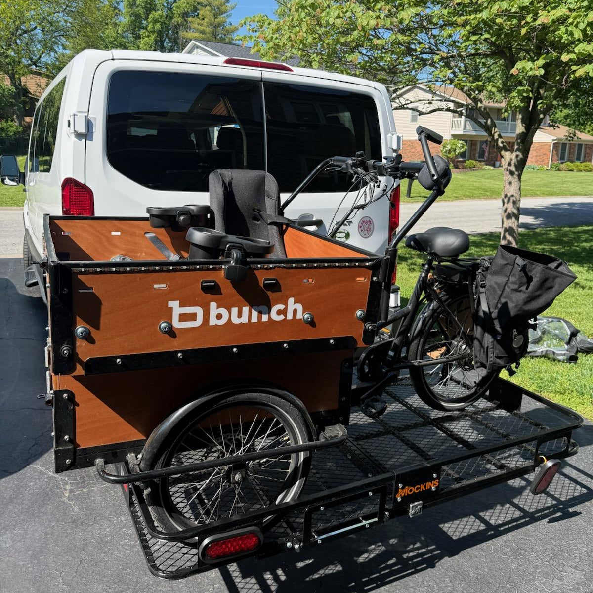 Hitch Carrier Rack For Cargo Bikes