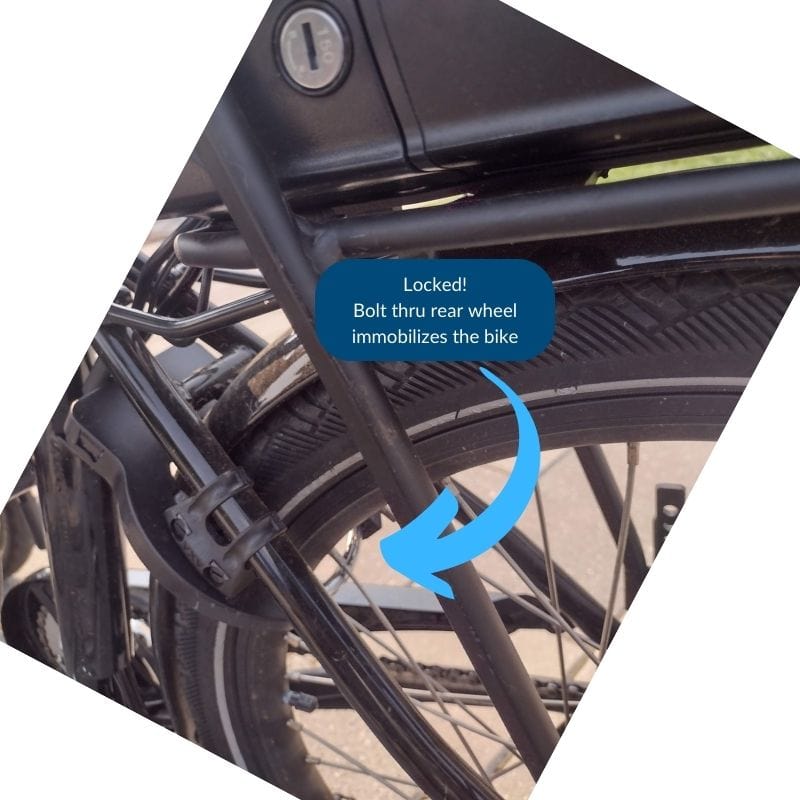 Bike sales wheel lock