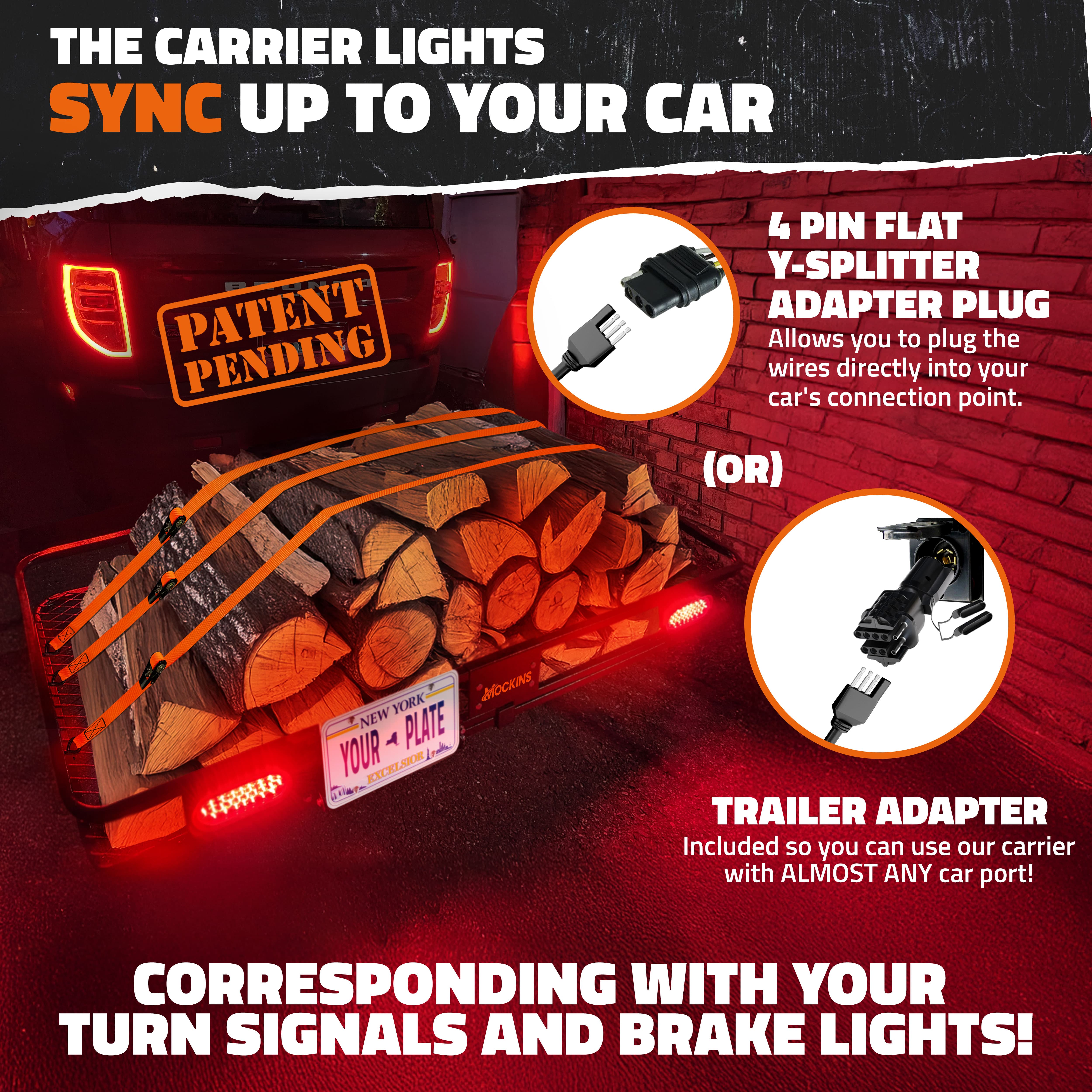 Hitch Carrier Rack For Cargo Bikes