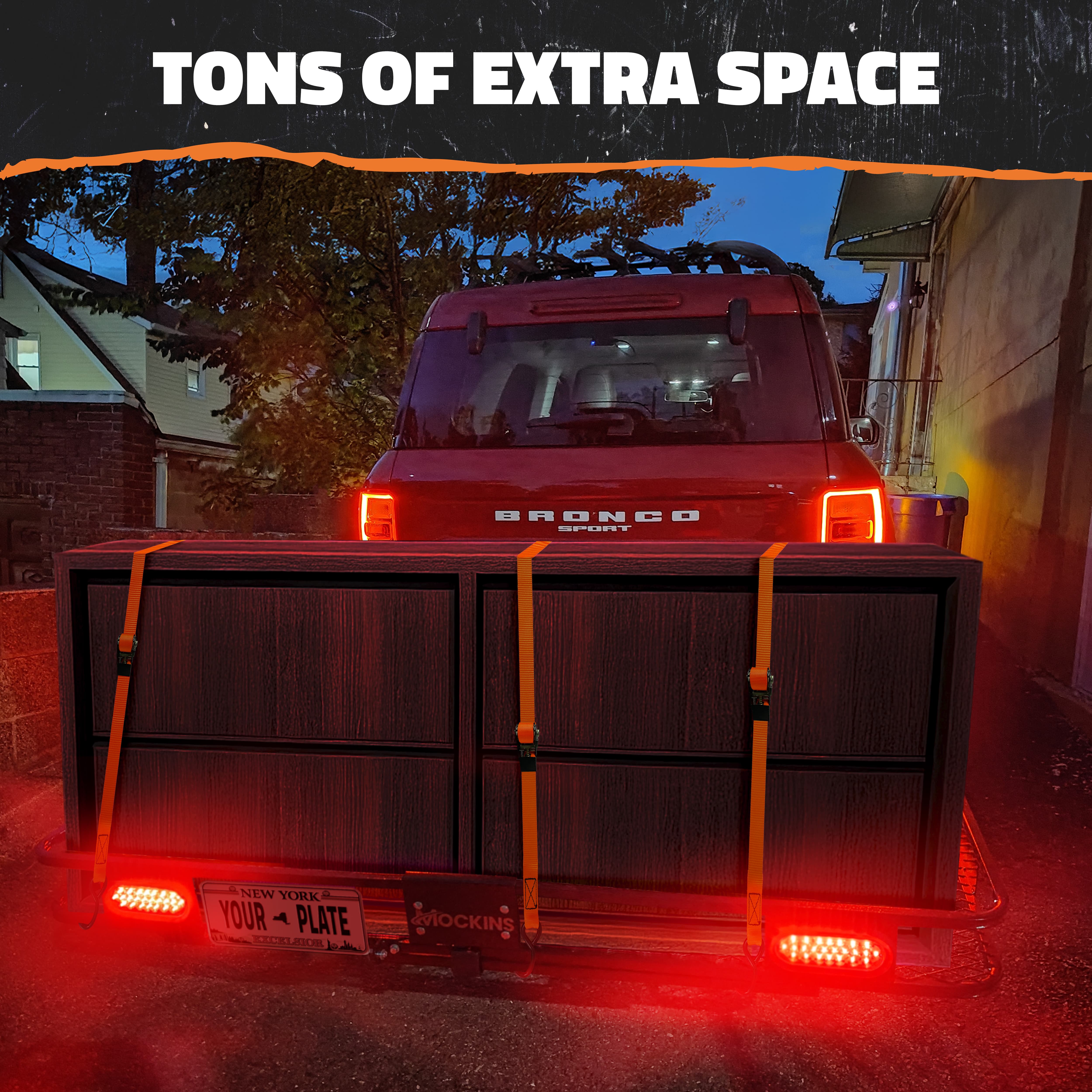 Hitch Carrier Rack For Cargo Bikes