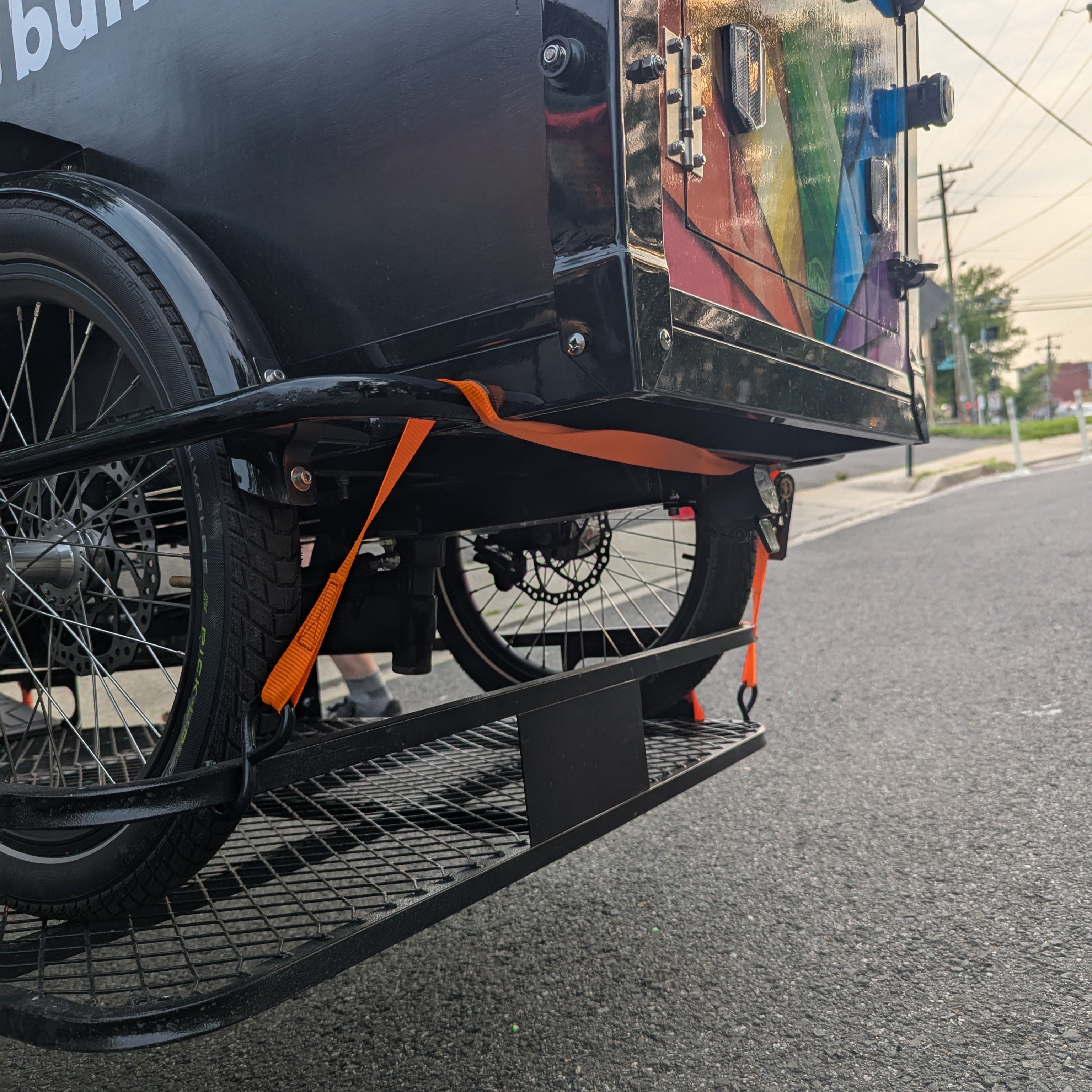 Hitch Carrier Rack For Cargo Bikes