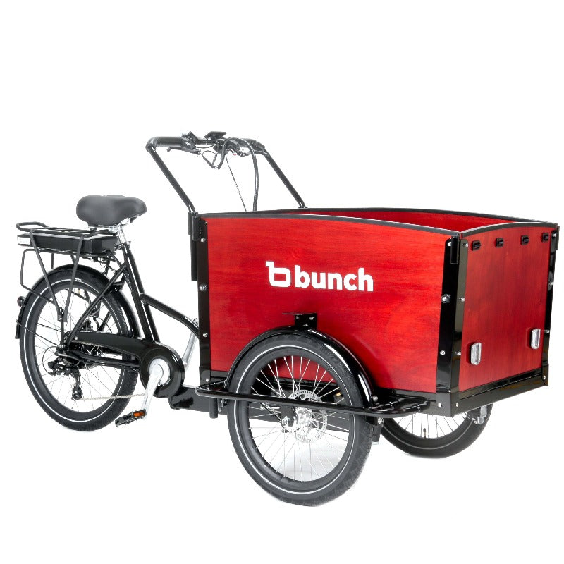 Angled view - Bunch Bike Original 3.0 with V2 panels -  #color_Classic Sedona Woodgrain