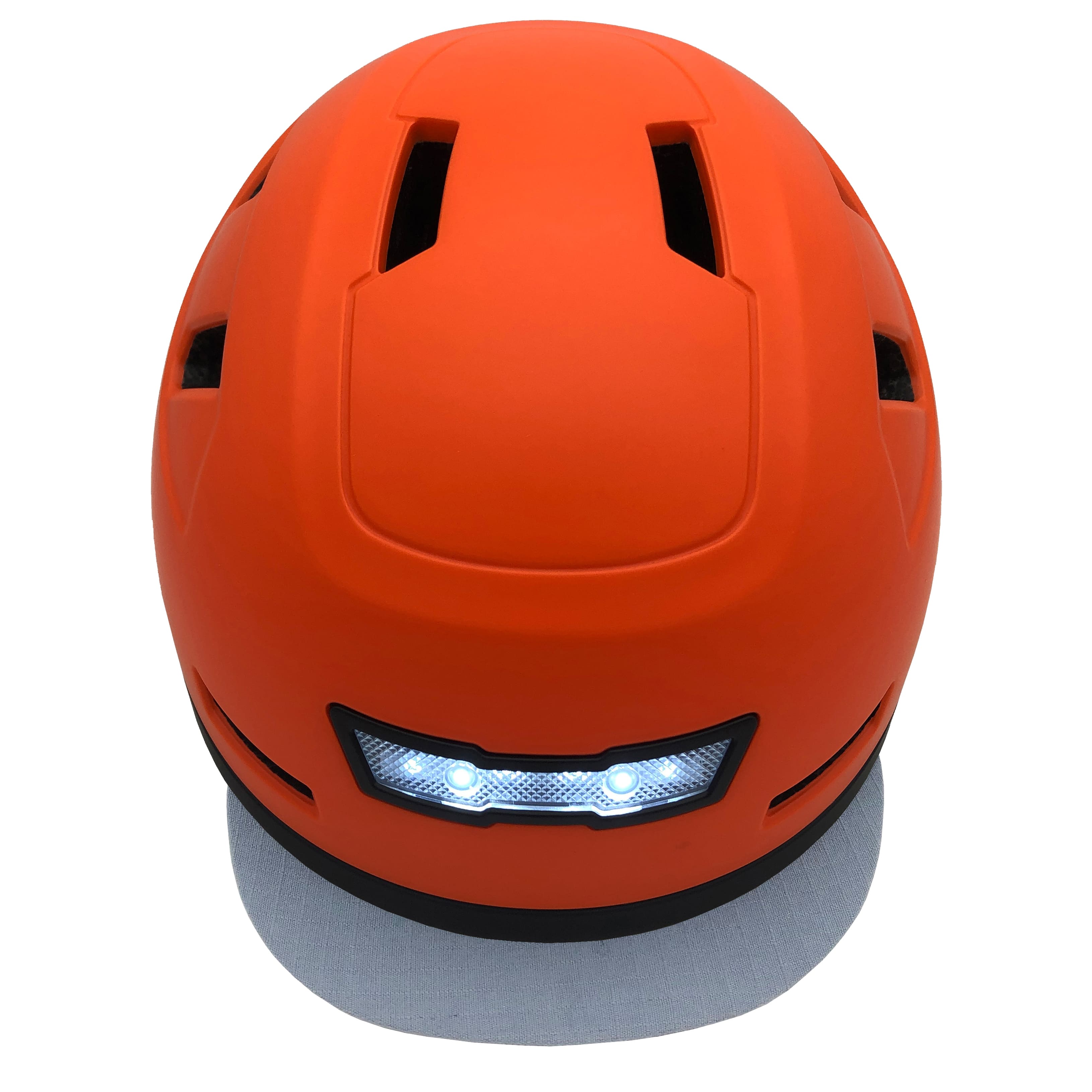 Xnito Ebike Helmet With Lights - Dutch Orange