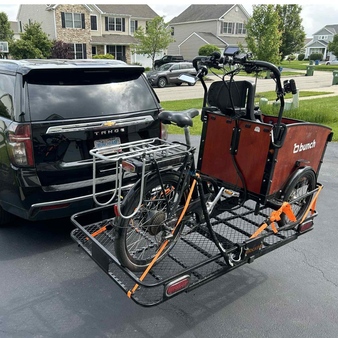 Hitch Carrier Rack For Cargo Bikes
