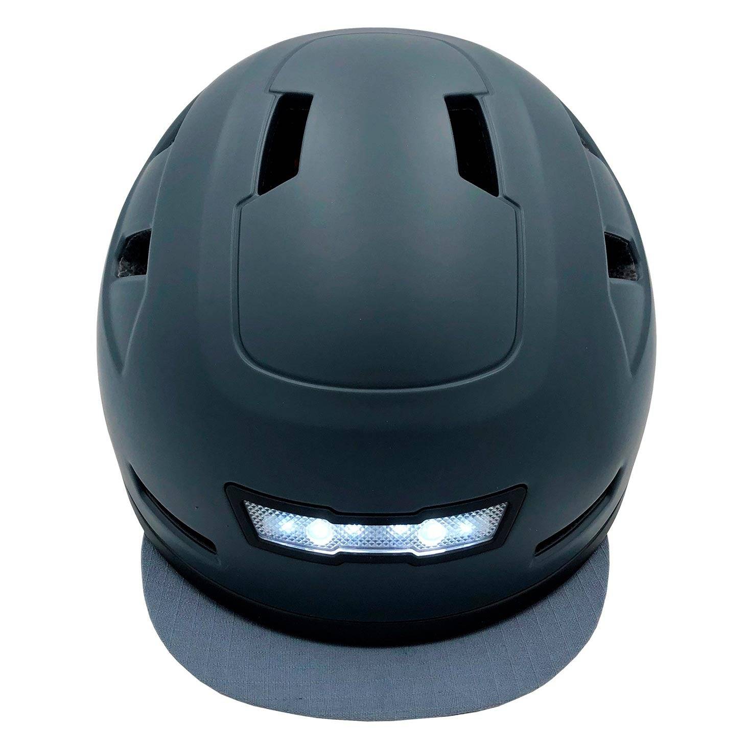 Xnito Ebike Helmet With Lights - Urbanite Black