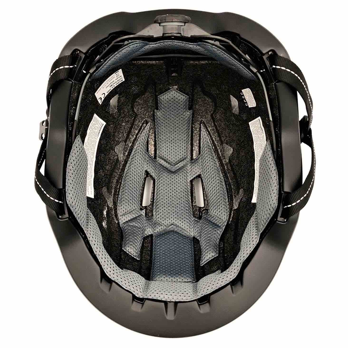 Xnito Ebike Helmet With Lights - Urbanite Black